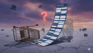 Processo de checkout complicado que faz com que anúncios não convertem em vendas reais.